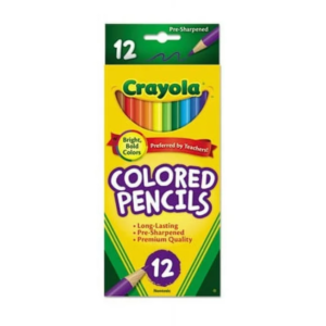 Crayola 12 Count Colored Pencils, 12