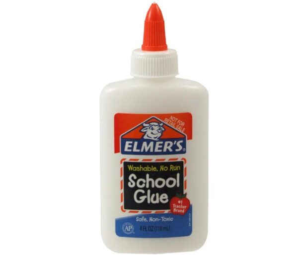 Elmer's Washable Liquid School Glue, White, 4 oz.