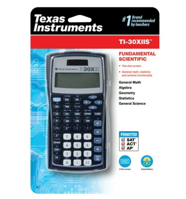 Texas Instruments TI-30XIIS 2 Line Scientific Calculator