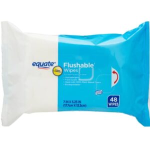 Equate Fresh Scent Flushable Wipes